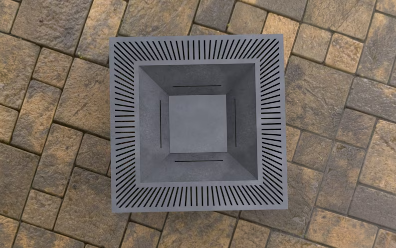 BLZWELL Series - Modern Square Pit